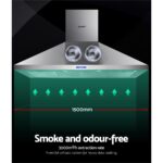 Devanti 1500mm Range Hood 150cm BBQ Commercial Rangehood - Image 4