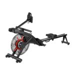 Finex Rowing Machine Foldable Rower Air Resistance Home Gym Fitness Cardio