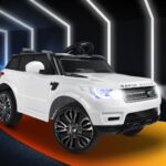 Mazam Kids Ride On Car MP3 LED light 12V White - Image 5