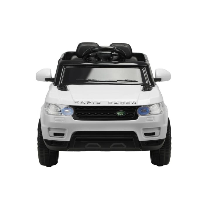Mazam Kids Ride On Car MP3 LED light 12V White - Image 4