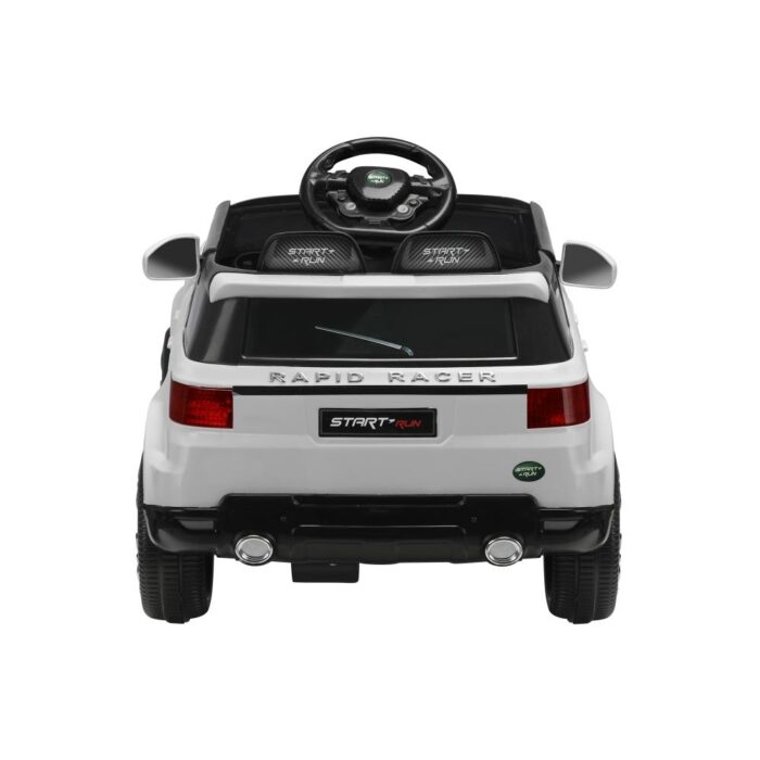 Mazam Kids Ride On Car MP3 LED light 12V White - Image 3