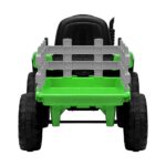 Mazam Kids Ride On Tractor 12V with Trailer Green - Image 5