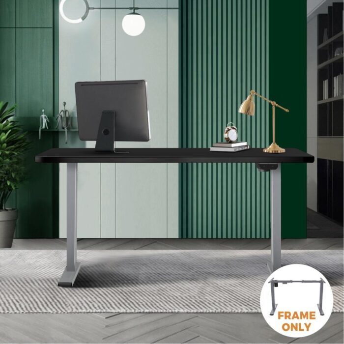 Oikiture Standing Desk Frame Height Adjustable Sit Table Leg Motorised Stand - Image 4