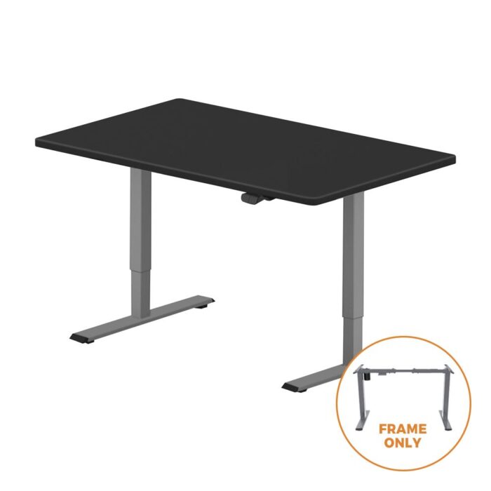 Oikiture Standing Desk Frame Height Adjustable Sit Table Leg Motorised Stand - Image 2