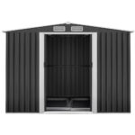 Giantz Garden Shed 2.58x3.14M w/Metal Base Sheds Outdoor Storage Workshop Shelter Sliding Door - Image 3