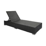 Livsip Sun Lounge Wicker Lounger Outdoor Patio Set Rattan Day Bed Pool Furniture - Image 5