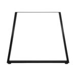 Oikiture 2x Coffee Dining Table Legs Industrial Vintage Bench Trapezoid Metal - Image 6