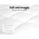 Giselle Bedding Mattress Topper Pillowtop - Queen - Image 4