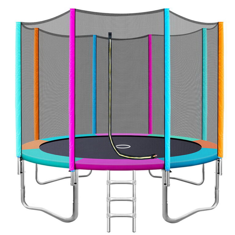 Everfit 10ft Kids Trampoline with Safety Net & Ladder