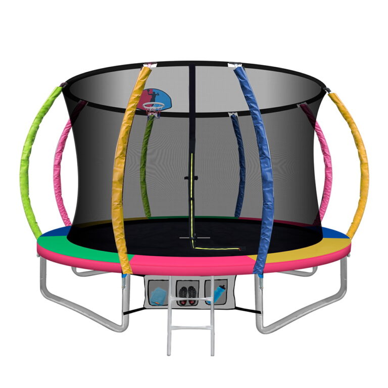 Everfit 10FT Trampoline with Safety Net for Kids' Fun