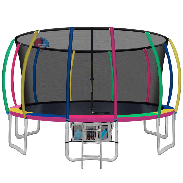 Everfit 16FT Kids Trampoline with Safety Net and Ladder Fun