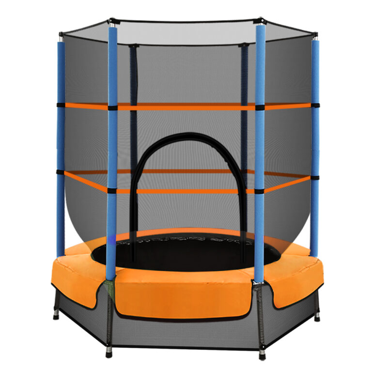Everfit 4.5ft Kids Trampoline with Safety Net for Kids Play