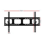 Artiss TV Wall Mount Bracket for 42"-90" LED LCD TVs Tilt Slim Flat Low Profile - Image 2
