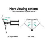 Artiss TV Wall Mount Bracket for 24"-50" LED LCD TVs Full Motion Strong Arms - Image 4