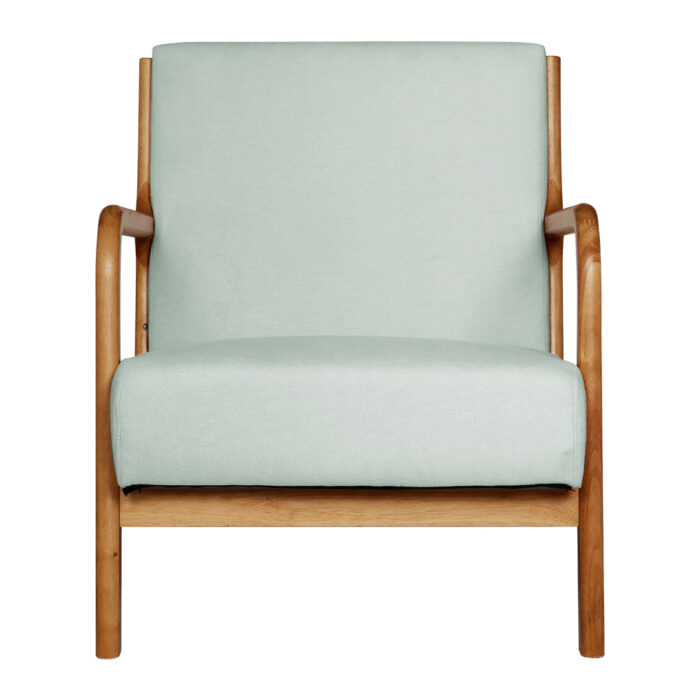 Artiss Armchair Fabric Grey Olive - Image 3