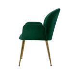Artiss Dining Chairs Set of 2 Velevt Green Kynsee - Image 4