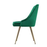 Artiss Dining Chairs Velvet Green Set of 2 Nappa - Image 4