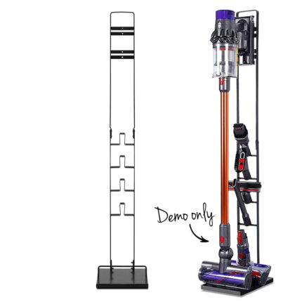 Dyson-Compatible Handstick Vacuum Stand Freestanding Black