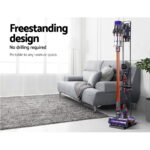 Dyson-Compatible Handstick Vacuum Stand Freestanding Black - Image 4