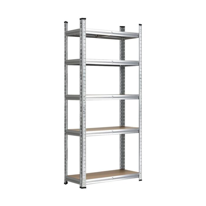 Sharptoo Warehouse Storage Rack Steel Frame 1.5m Silver - Image 2