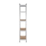 Sharptoo Warehouse Storage Rack Steel Frame 1.5m Silver - Image 4