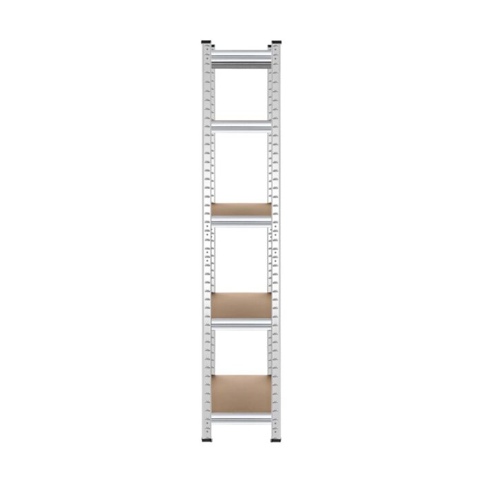 Sharptoo Warehouse Storage Rack Steel Frame 1.5m Silver - Image 4