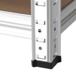 Sharptoo Warehouse Storage Rack Steel Frame 1.5m Silver - Image 5