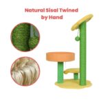 Floofi 75cm Sunflower Plush Scratching Post Cat Tree - Image 3