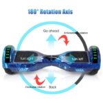 Funado Smart-S W1 Hoverboard (Blue Sky) - Image 3