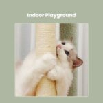 Floofi 143cm Dinosaur Cat Condo Cat Tree Green - Image 3