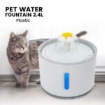 Floofi 2.4L Automatic Water Fountain Drinking Dispenser And Filter Grey - Image 2