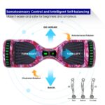 Funado Smart-S W1 Hoverboard (Pink Sky) - Image 3