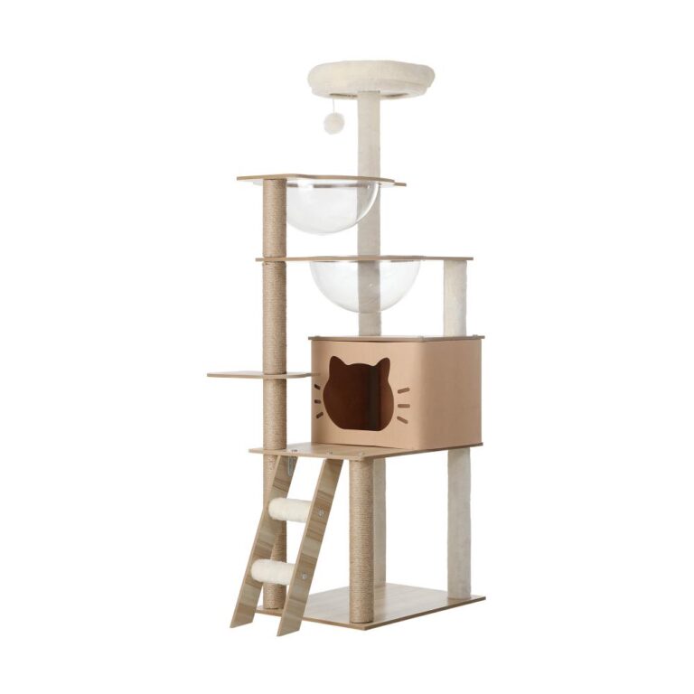 Alopet Multi-Level Cat Tree with Scratching Posts and House