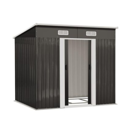 Livsip Garden Shed 1.94x1.21M Workshop Cabin Metal Base