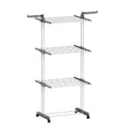 Artiss Clothes Drying Rack 173cm Coat Aier Hanger Foldable