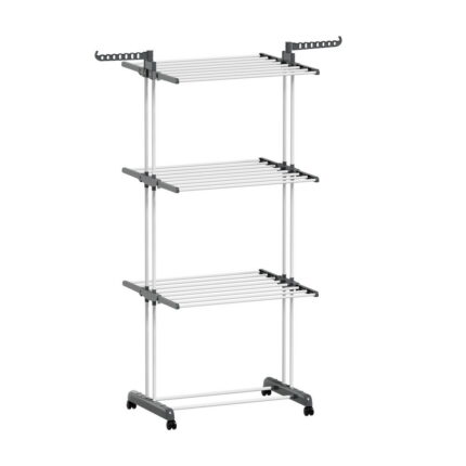 Artiss Clothes Drying Rack 173cm Coat Aier Hanger Foldable