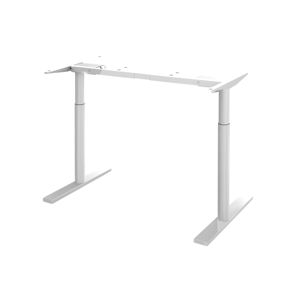 HASD-B-M10-WH-89830-00 Artiss Standing Desk Sit Stand Motorised Adjustable Frame Only Dual Motor White - Image 1
