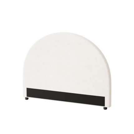 Oikiture Bed Head Single Size Headboard Boucle White