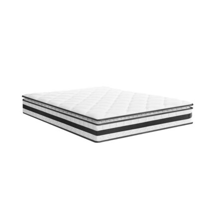 Bedra Double Mattress Pillow Top Cool Gel Foam Bonnell Spring 21cm