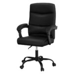 Artiss 2 Point Massage Office Chair PU Leather Black