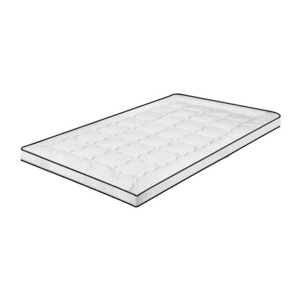 Bedra 4.5cm Single Mattress Topper Pillowtop 700GSM