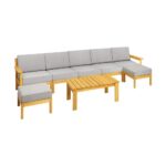 Livsip Outdoor Sofa Set Lounge Patio Set 8 Pieces