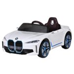 BMW Licensed I4 Kids Ride On Car Remote Control Electric Toy White