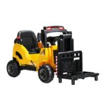 Mazam Kids Ride-On Forklift 12V Electric Car Toy Yellow