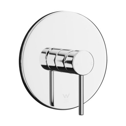 Welba Shower Mixer Tap Round Chrome