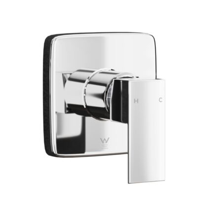 Welba Shower Mixer Tap Square Chrome
