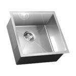 Welba Kitchen Stainless Steel Sink Single Silver 44X44CM
