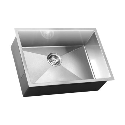 Welba Kitchen Stainless Steel Sink Single Silver 60X45CM