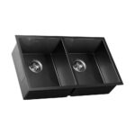 Welba Kitchen Stainless Steel Sink Double Bowls 76x44x20.5CM