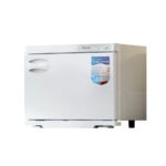 Devanti 23L Towel Warmer UV Sterilizer Heater Cabinet Beauty SPA Salon White